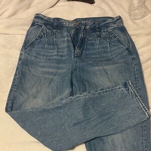 American Eagle Outfitters Light Blue Wide Leg Jeans